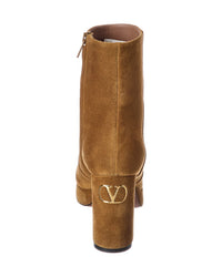 Valentino Valentino Fawcette 90 Suede Platform Boot