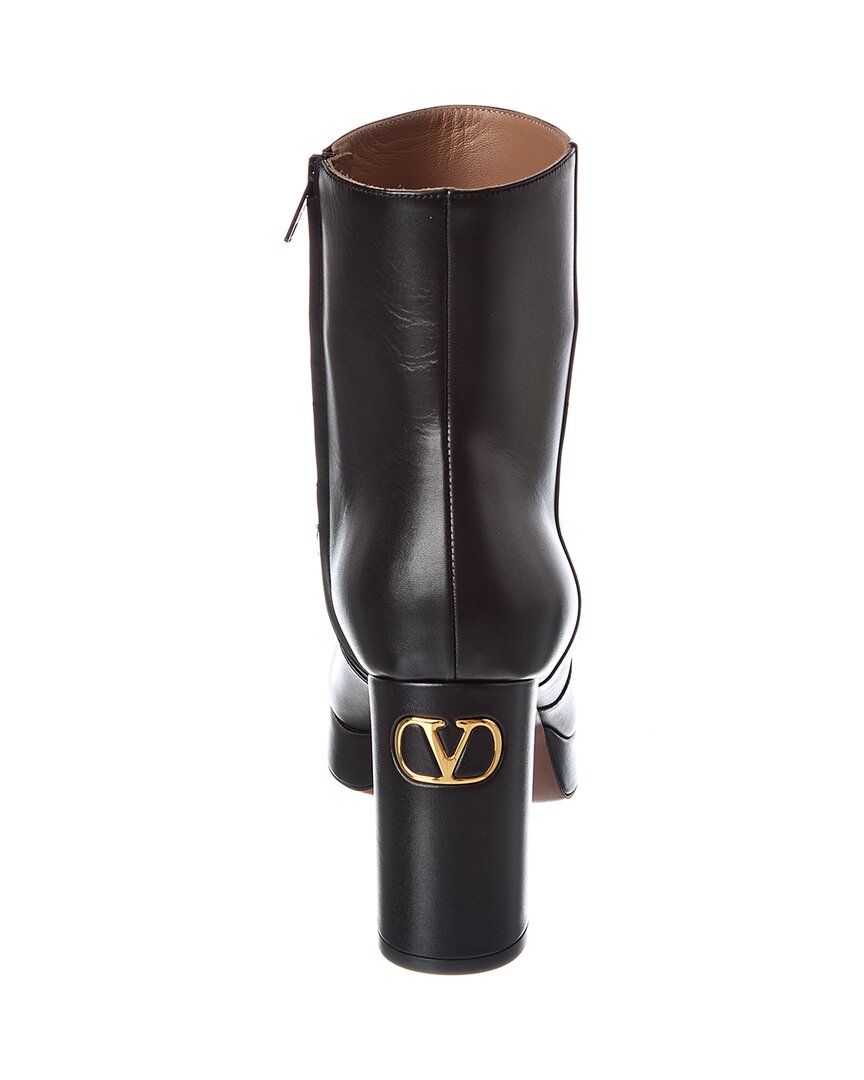 Valentino Valentino Fawcette 90 Leather Platform Boot