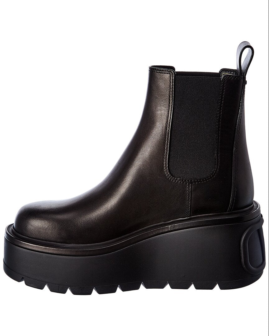 Valentino Valentino Uniqueform 85 Leather Boot