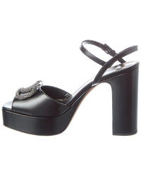 Valentino Valentino Vlogo 114 Leather Sandal