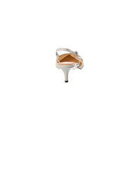 Isabel Marant Pilia Crochet & Leather Slingback Pump