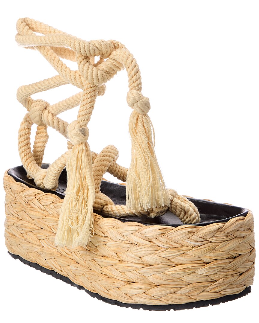 Isabel Marant Elif Rope Platform Sandal