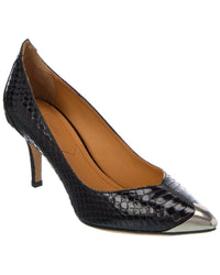 Isabel Marant Isabel Marant Pavis Snake-Embossed Leather Pump