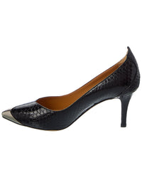 Isabel Marant Isabel Marant Pavis Snake-Embossed Leather Pump