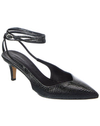 Isabel Marant Isabel Marant Pesar Snake-Embossed Leather Pump