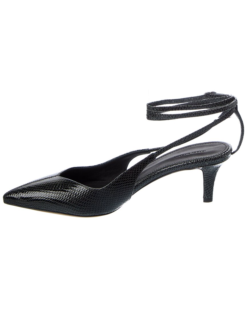 Isabel Marant Isabel Marant Pesar Snake-Embossed Leather Pump