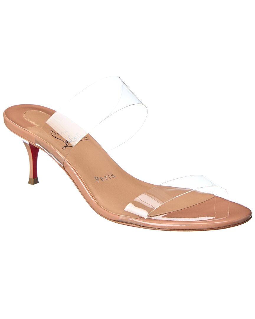 Christian Louboutin Christian Louboutin Just Nothing 55 Patent & Pvc Sandal