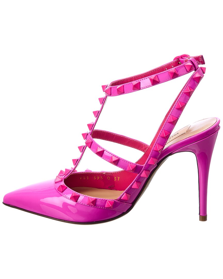 Valentino Rockstud Caged 100 Patent Pump