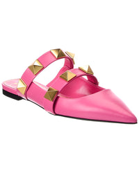 Valentino Roman Stud Leather Mule