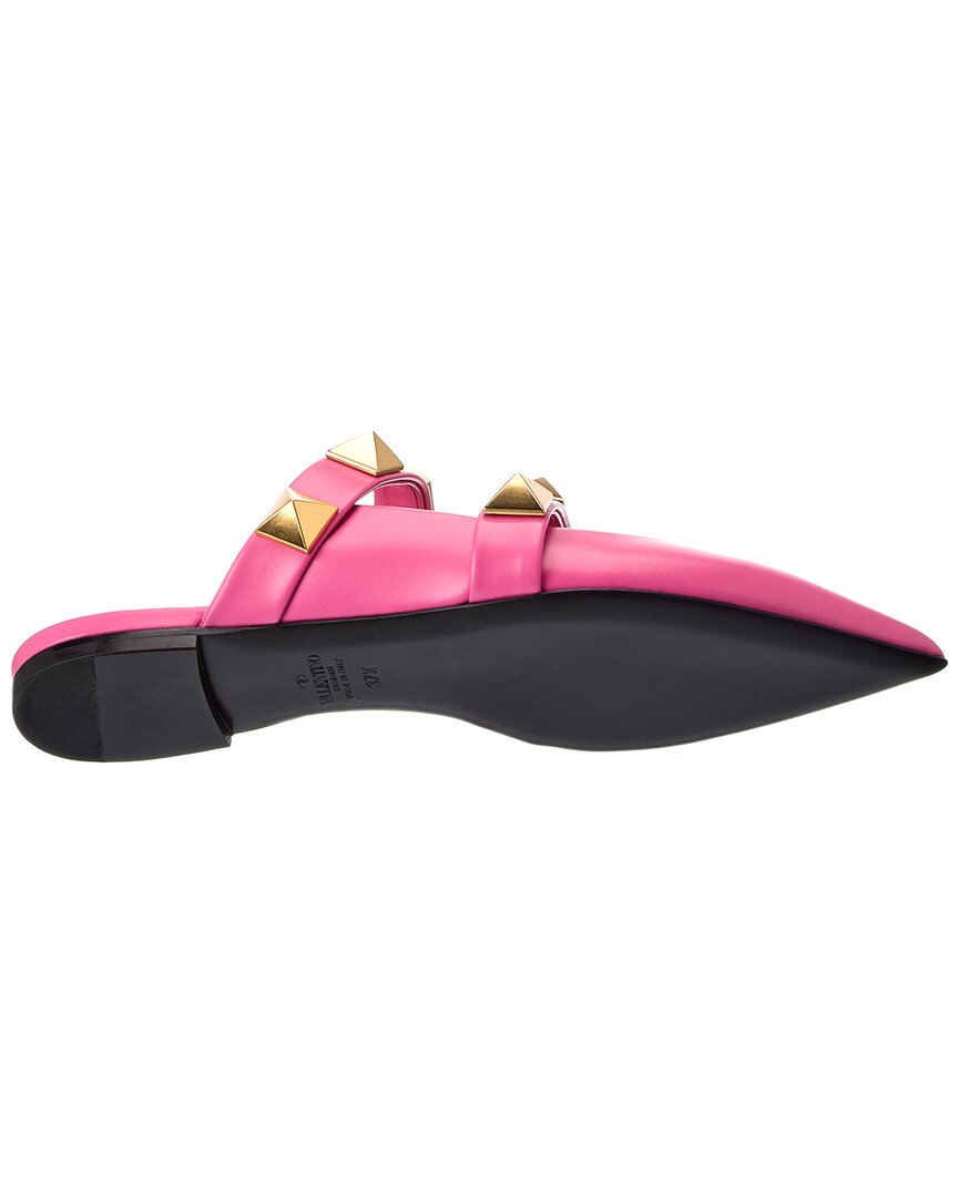 Valentino Roman Stud Leather Mule