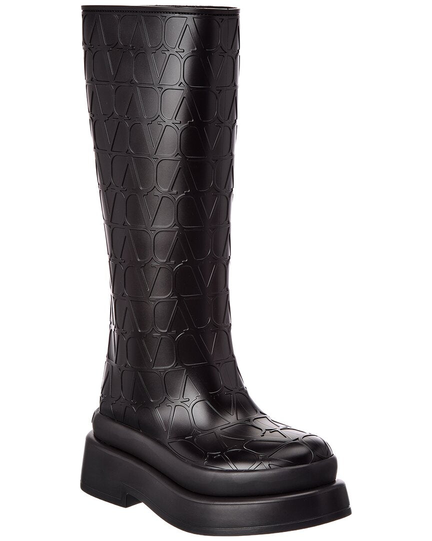 Valentino Vlogo Rubber Rainboot