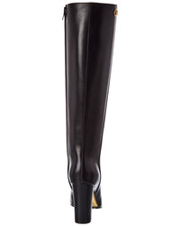 Valentino Valentino Vlogo 100 Leather Knee-High Boot