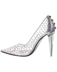 Valentino Rockstud 110 Vinyl & Leather Pump