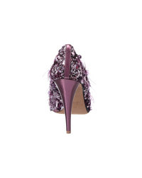 Valentino 110 Satin & Leather Pump