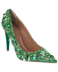 Valentino 110 Satin & Patent Pump