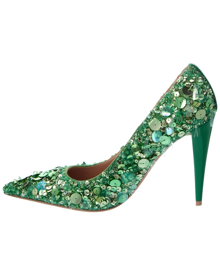 Valentino 110 Satin & Patent Pump
