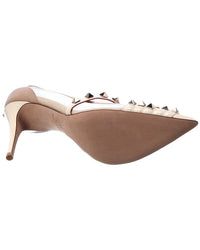 Valentino Valentino Rockstud Alcove 100 Patent & Mesh Pump