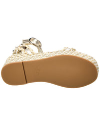 Valentino Valentino Rockstud 65 Leather Platform Sandal