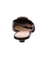 Valentino Valentino Vlogo Signature 20 Satin Slingback Pump