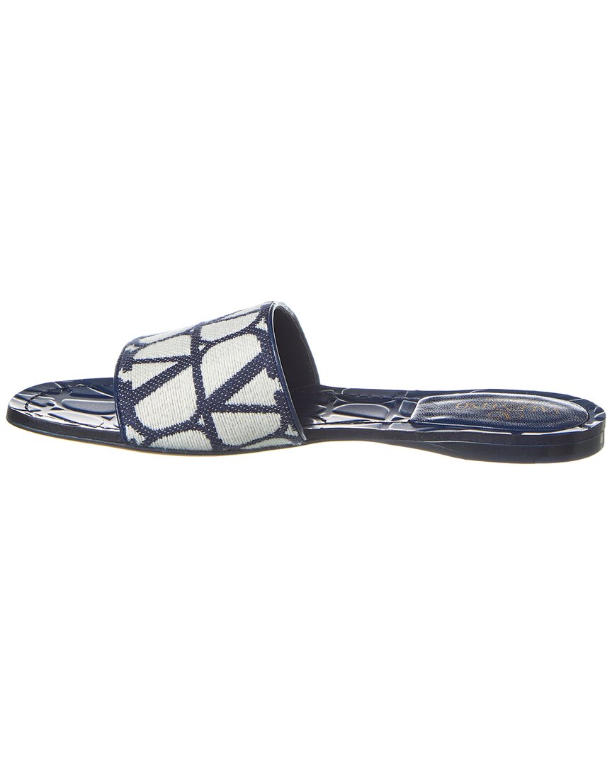 Valentino Valentino Toile Iconographe Canvas & Leather Sandal