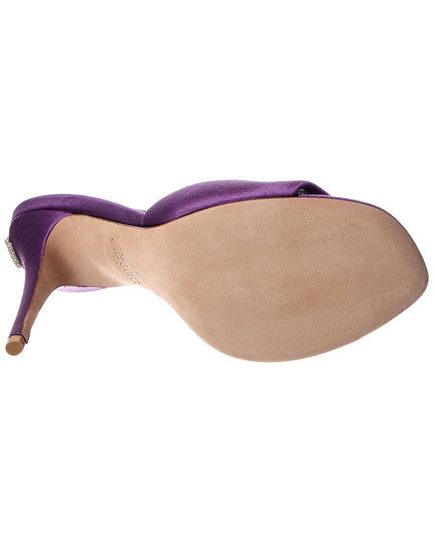 Valentino Valentino Vlogo Signature 105 Satin Sandal