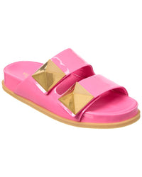 Valentino Valentino Roman Stud Patent Slide