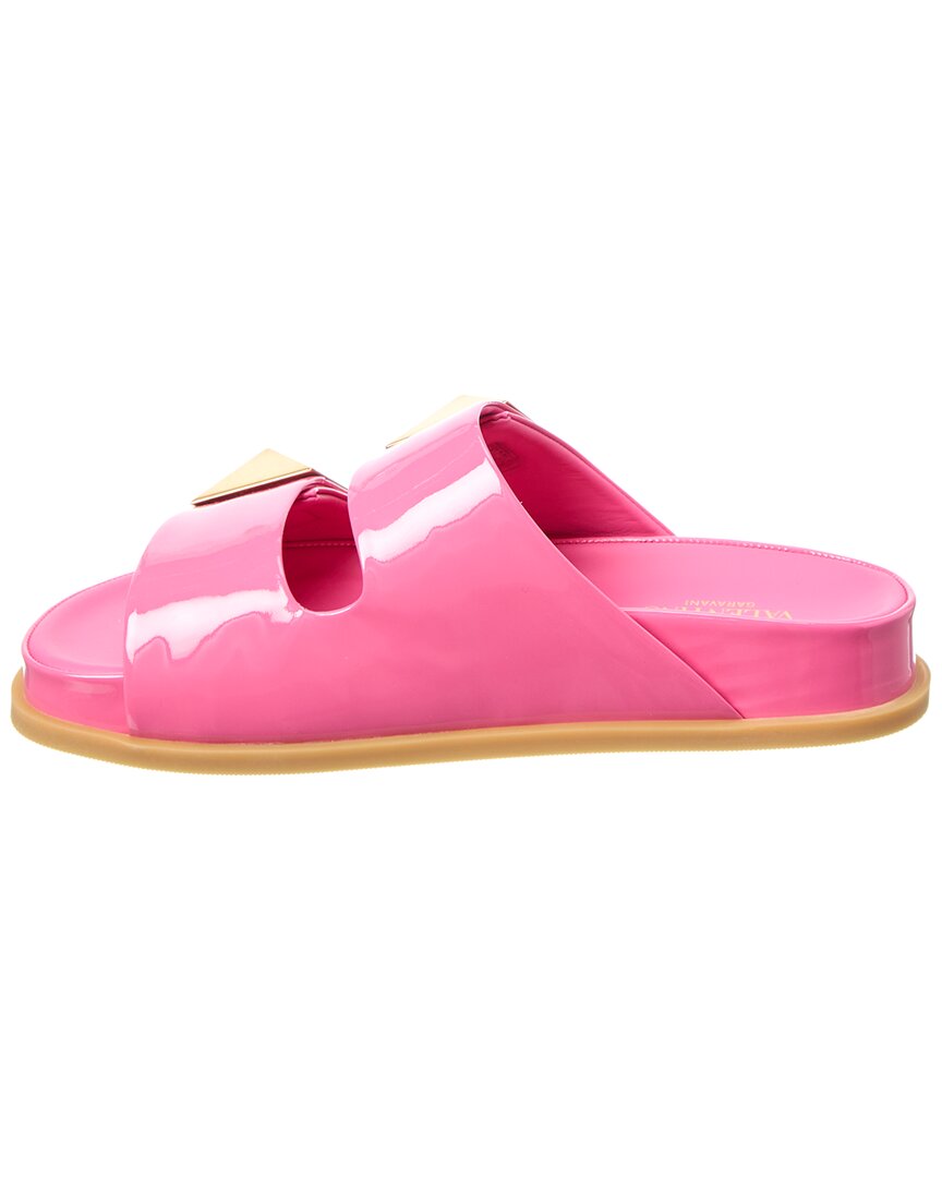 Valentino Valentino Roman Stud Patent Slide