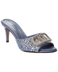 Valentino Valentino Vlogo Signature 70 Suede Sandal