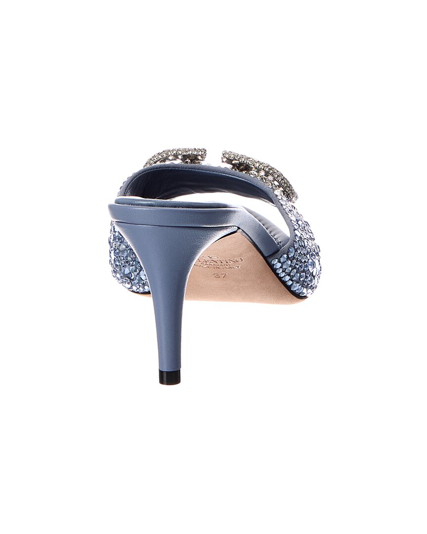 Valentino Valentino Vlogo Signature 70 Suede Sandal