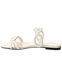 Valentino Valentino Chain 1967 Vinyl & Patent Sandal