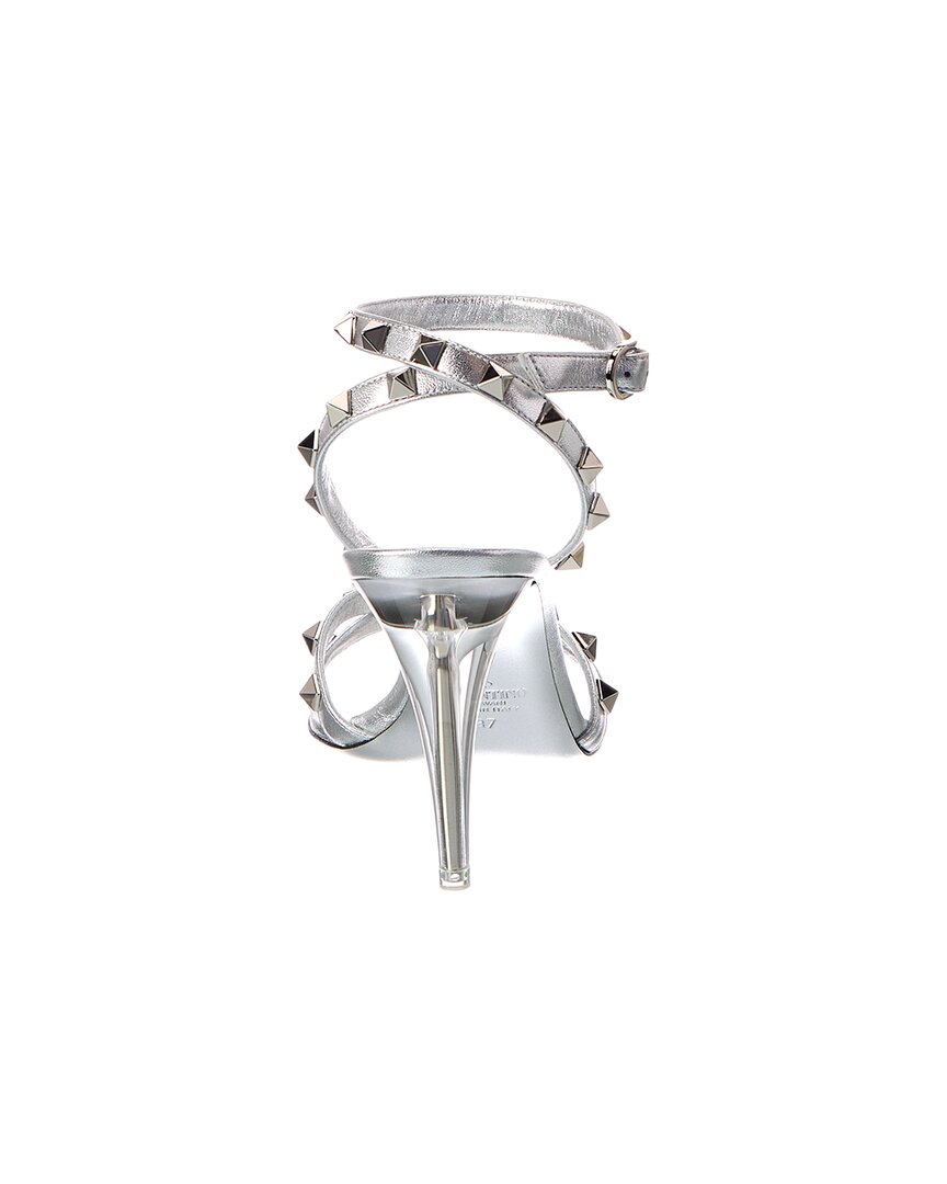 Valentino Valentino Rockstud 90 Leather Sandal