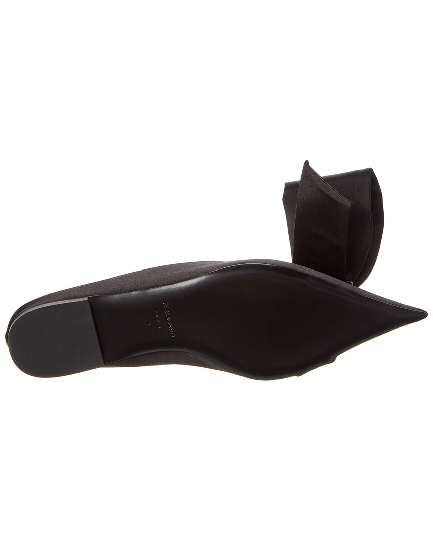 Ferragamo Emii T Satin Flat
