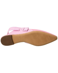 Ferragamo Ferragamo Vania Satin Slingback Flat