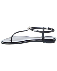 Mach & Mach Mach & Mach Double Bow Rubber Thong Sandal