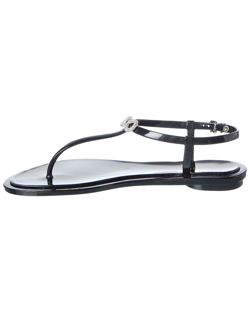 Mach & Mach Mach & Mach Double Bow Rubber Thong Sandal