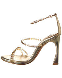 Alexandre Birman Dolores 100 Leather & Vinyl Sandal