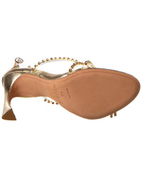 Alexandre Birman Dolores 100 Leather & Vinyl Sandal