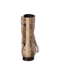 KHAITE Khaite Colt Python-Embossed Leather Bootie
