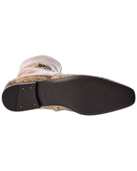 KHAITE Khaite Colt Python-Embossed Leather Bootie