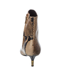 KHAITE Khaite Bella Python-Embossed Leather Bootie