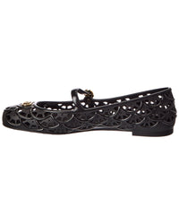 Valentino Valentino Ondette Rubber Ballerina Flat