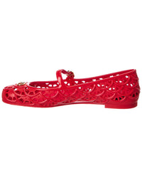 Valentino Valentino Ondette Rubber Ballerina Flat