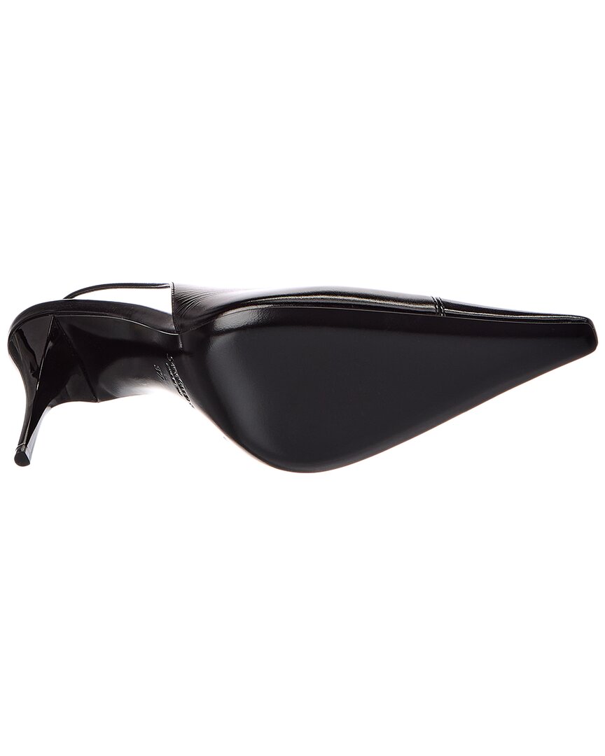 Saint Laurent Saint Laurent Babylone 90 Leather Slingback Pump
