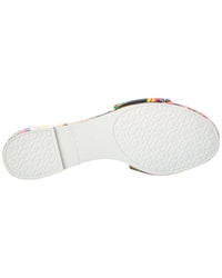 Dolce & Gabbana Dolce & Gabbana Carretto-Print Rubber Slide