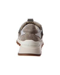Brunello Cucinelli Canvas & Suede Sneaker