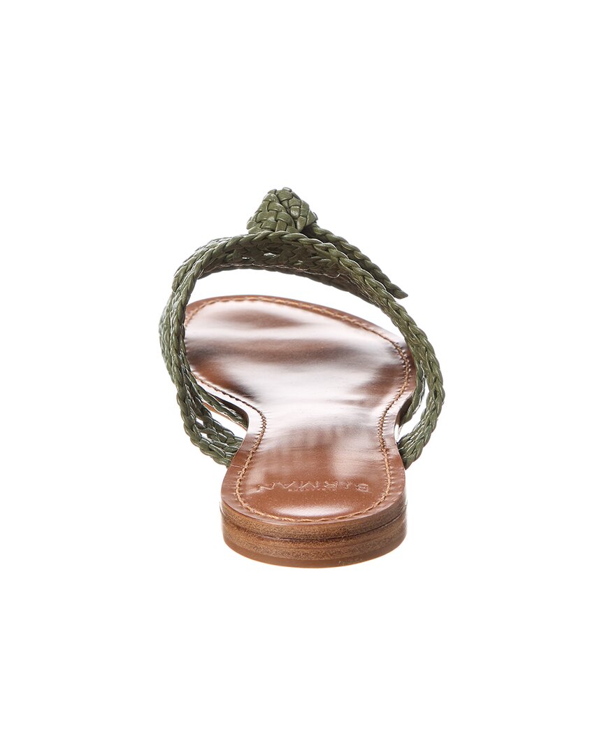 Alexandre Birman Clarita Braided Leather Sandal