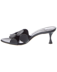 Manolo Blahnik Manolo Blahnik Haribalmu 50 Leather Sandal