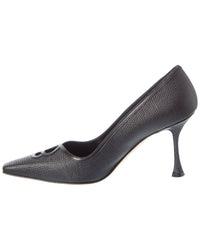 Manolo Blahnik Manolo Blahnik Berry 90 Leather Pump
