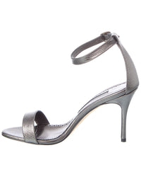 Manolo Blahnik Manolo Blahnik Chaos 90 Leather Sandal