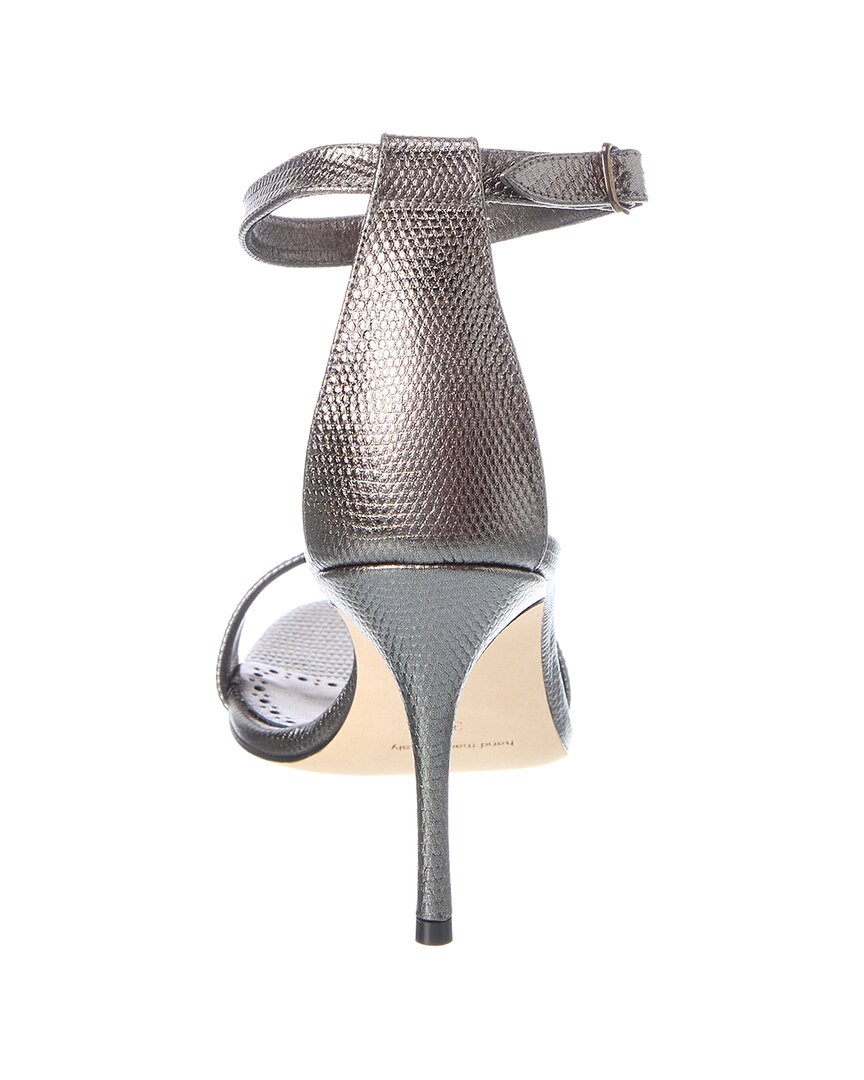Manolo Blahnik Manolo Blahnik Chaos 90 Leather Sandal